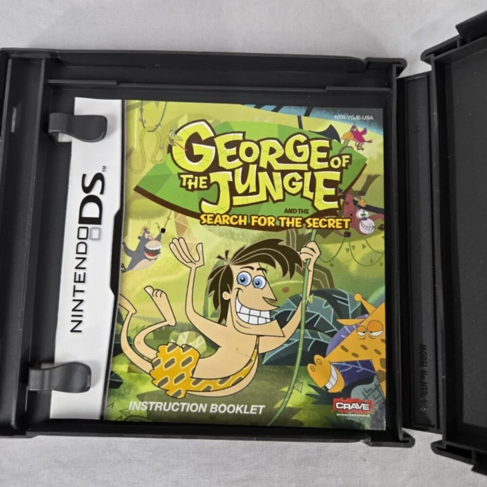 Nintendo DS Game George Of The Jungle Search For Secret Tested Works Complete
